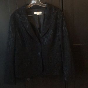 Black Lace Blazer